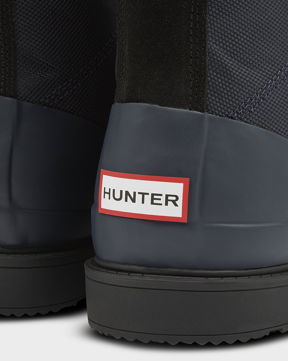 Ankelstövlar Herr - Hunter Original Insulated Commando - Marinblå/Svarta - 925103-JAZ